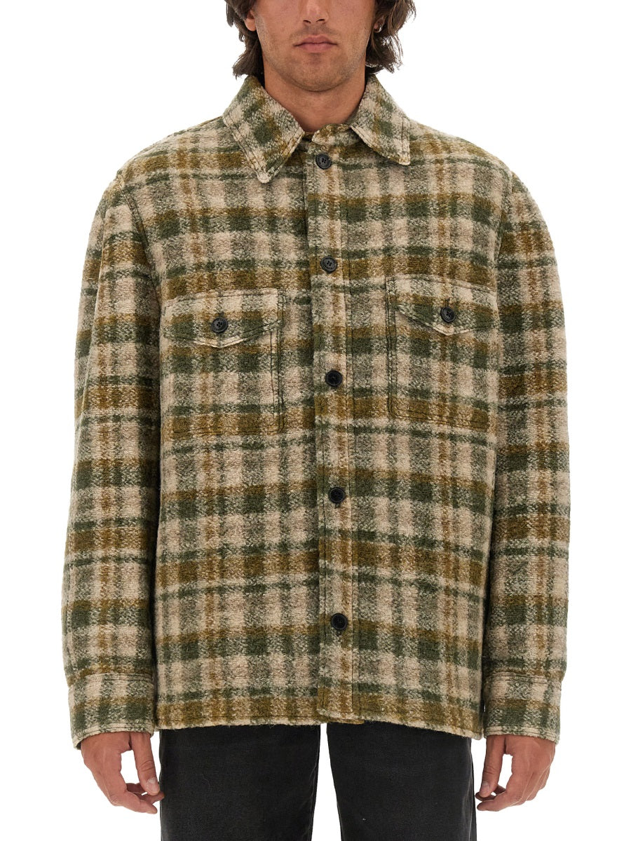 MARANT Kervon Wool Blend Shirt (Size L)