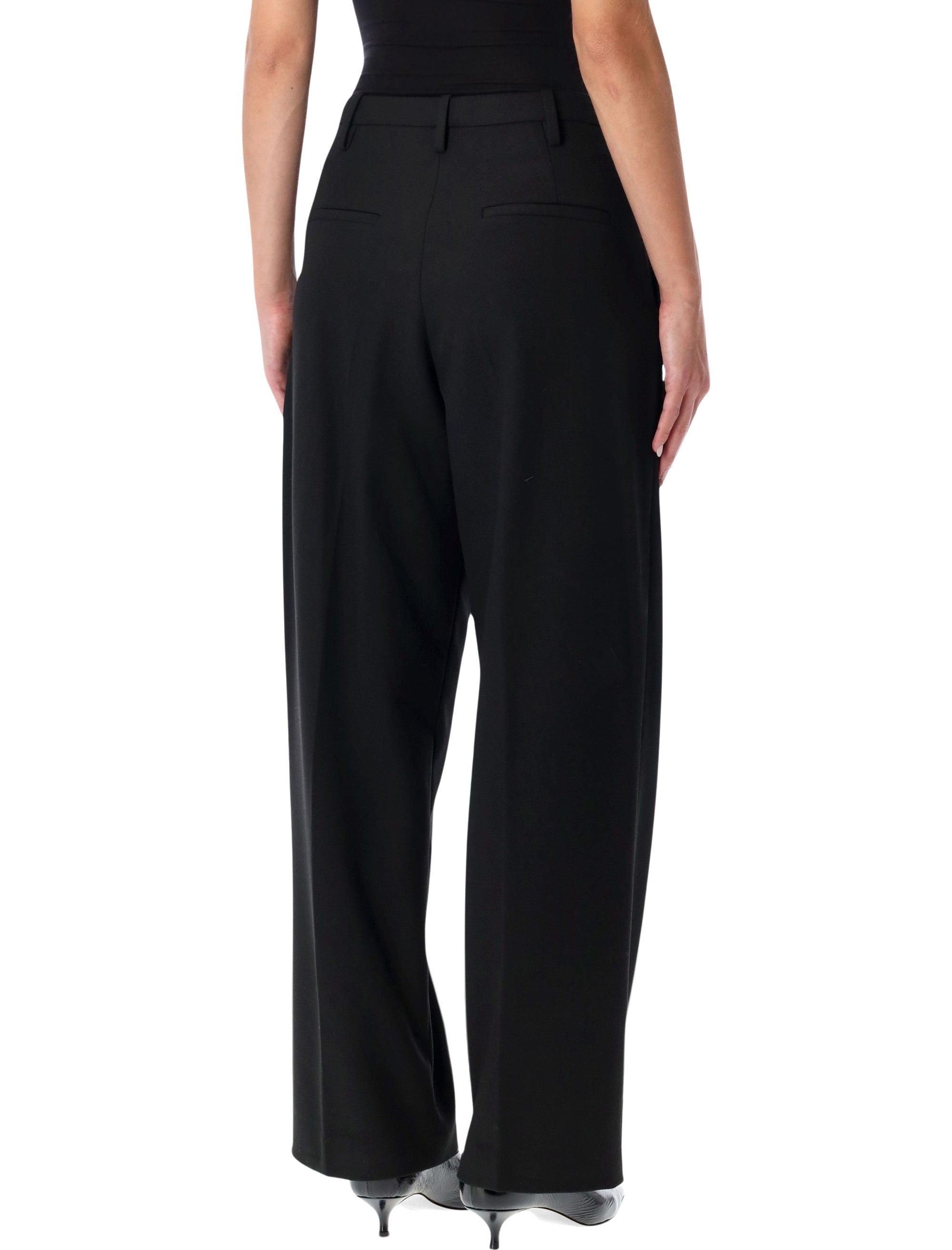 BY MALENE BIRGER High-Waisted Wide-Leg Trousers