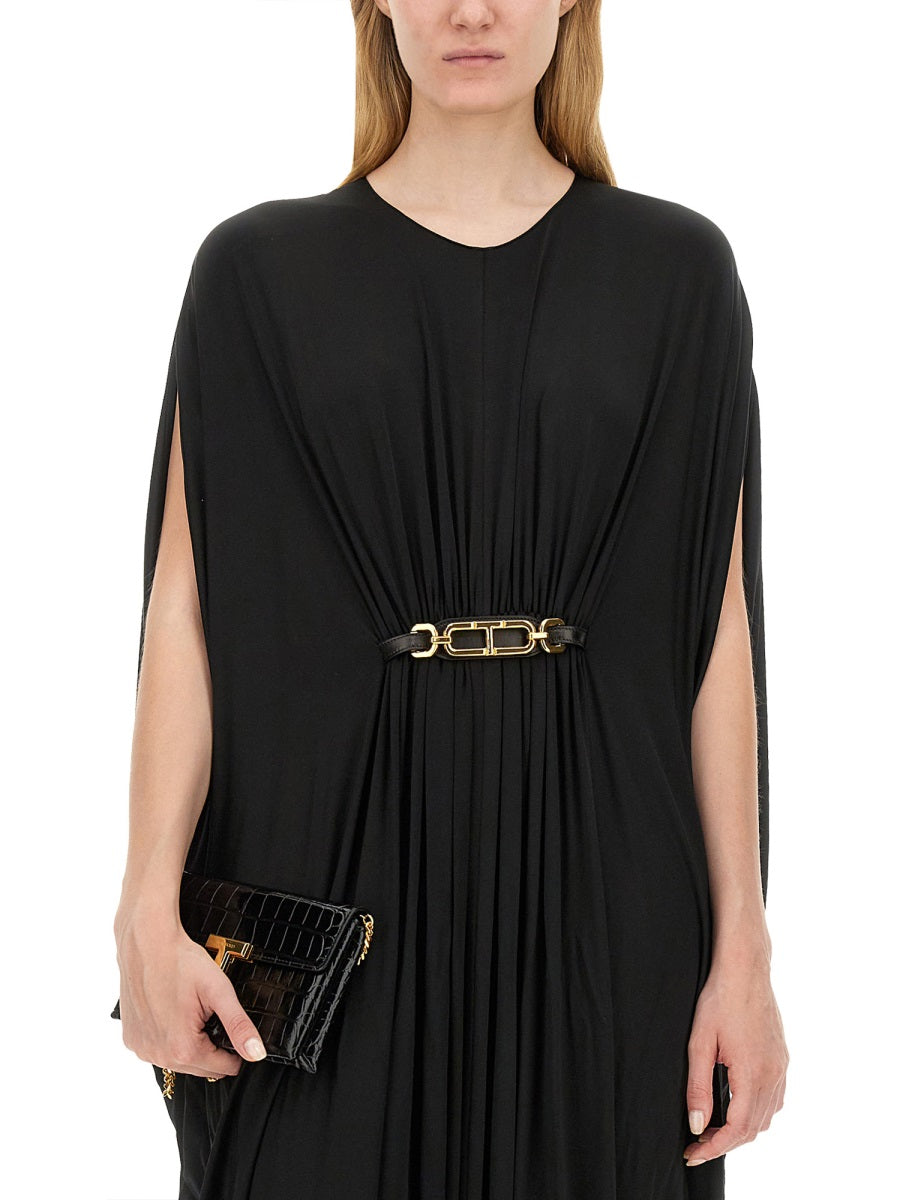 TOM FORD Elegant Kaftan Dress - Size 38 IT