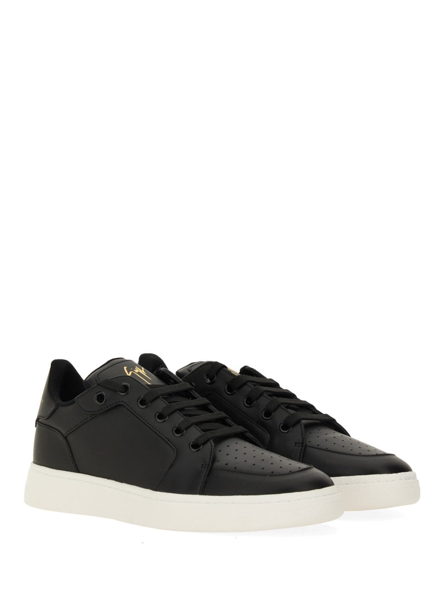 GIUSEPPE ZANOTTI Premium Leather Sneakers for Men - FW24 Collection