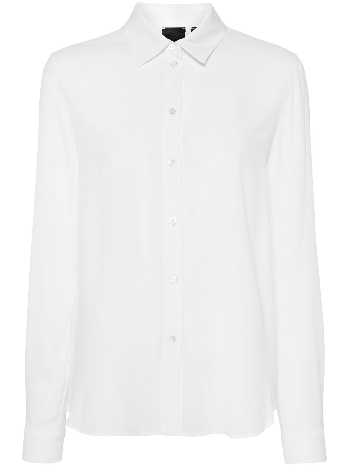 PINKO New Nora Crepe of Chine Shirt for Women - Short Sleeve