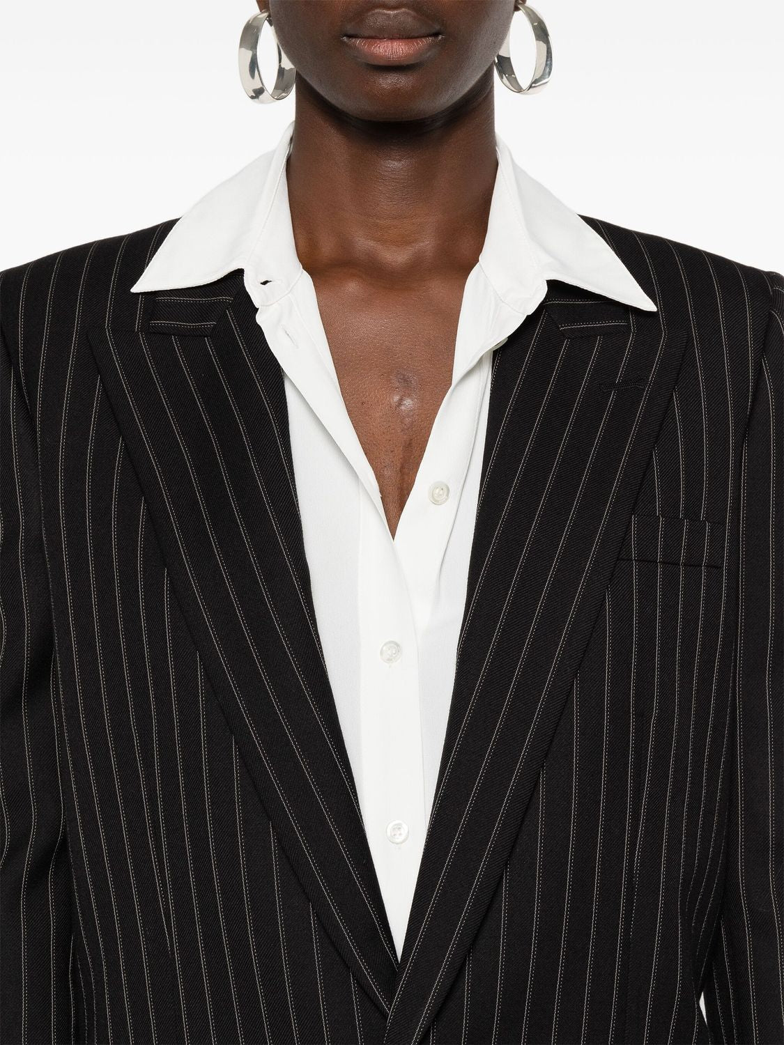 PINKO New Nora Crepe of Chine Shirt for Women - Short Sleeve