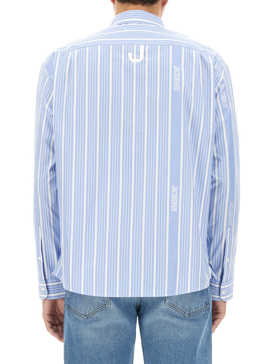 JACQUEMUS Men's Cotton Shirt - Size 50