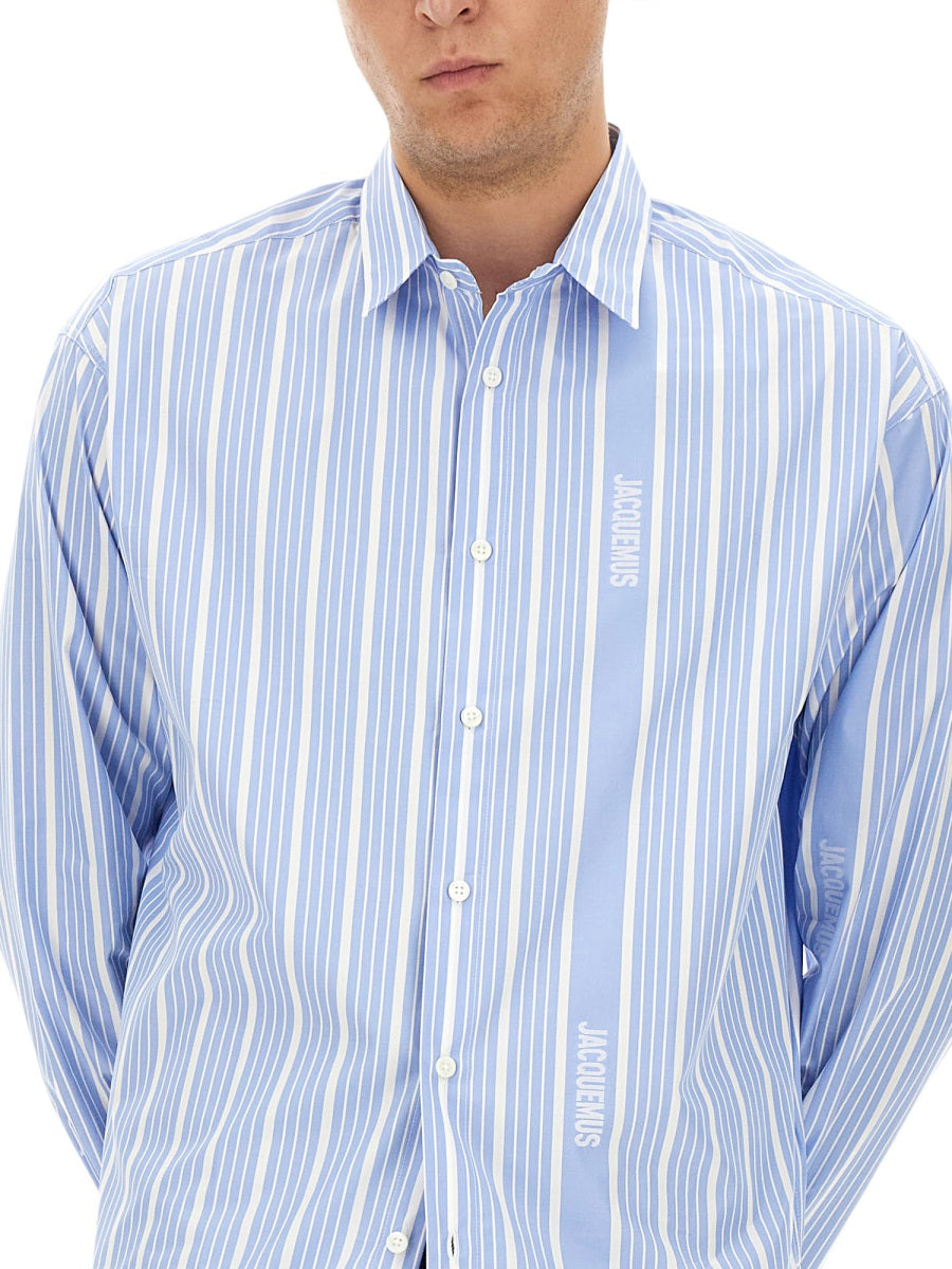 JACQUEMUS Men's Cotton Shirt - Size 50