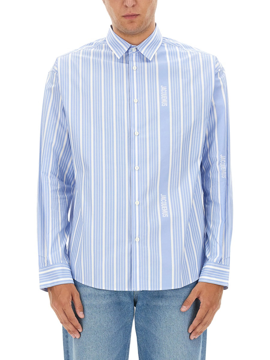 JACQUEMUS Men's Cotton Shirt - Size 50