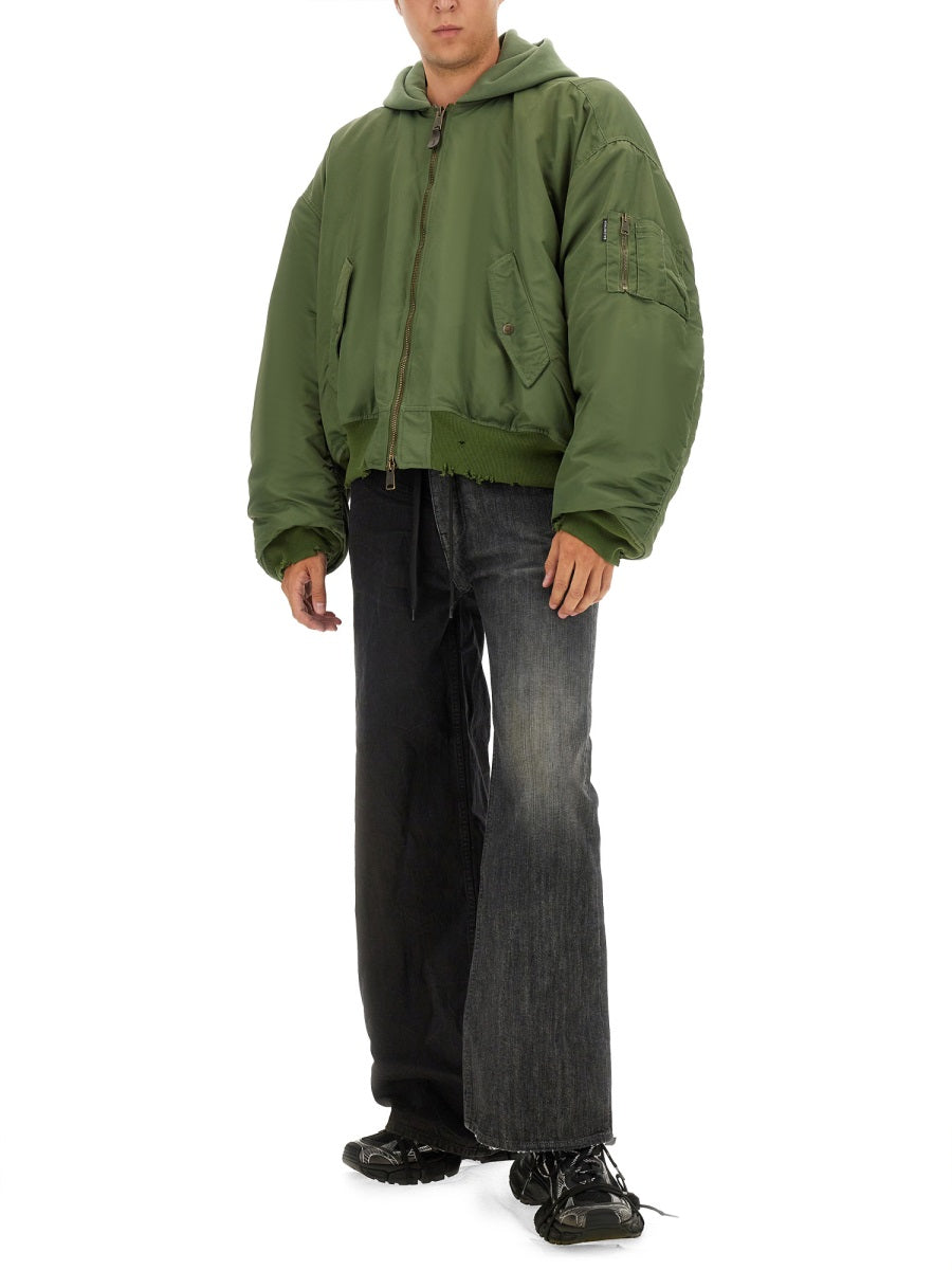 BALENCIAGA Large Fit Fifty-Fifty Jeans