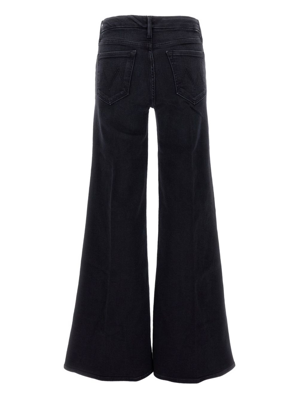 MOTHER Wide Leg High Waist Button Fly Jeans