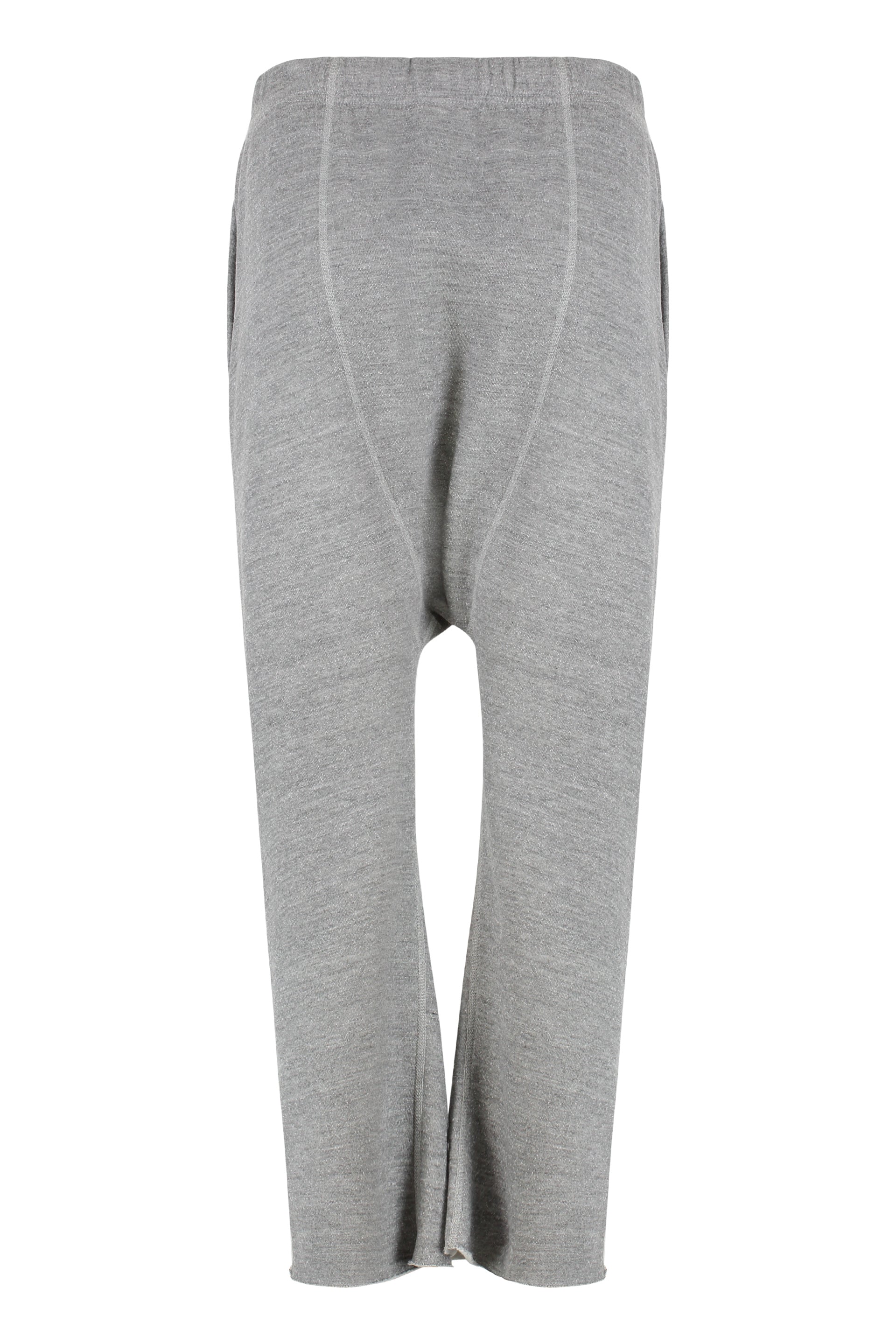 NILI LOTAN Low Crotch Cotton Track Pants