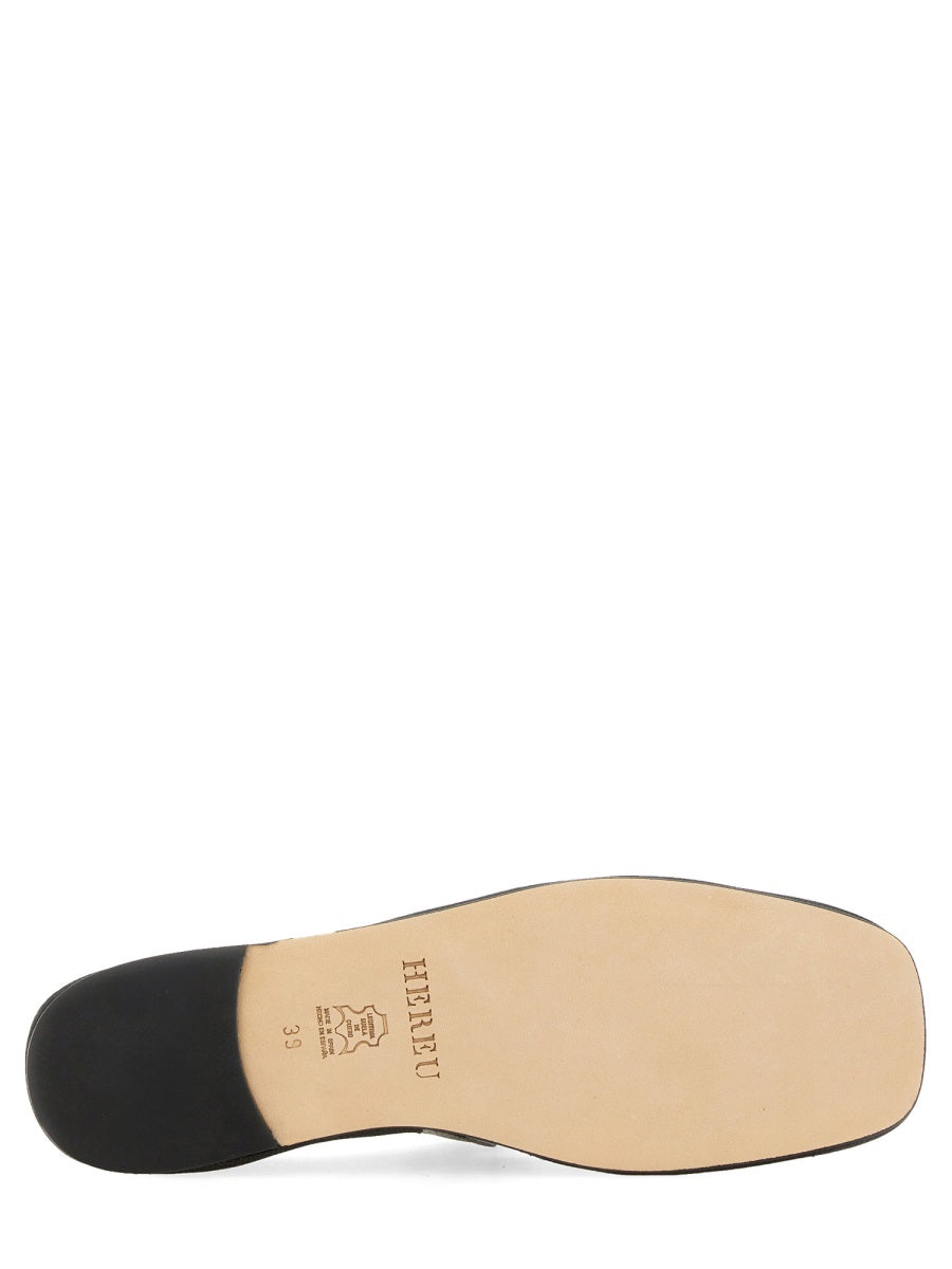HEREU Lambskin Ballet Flats for Women