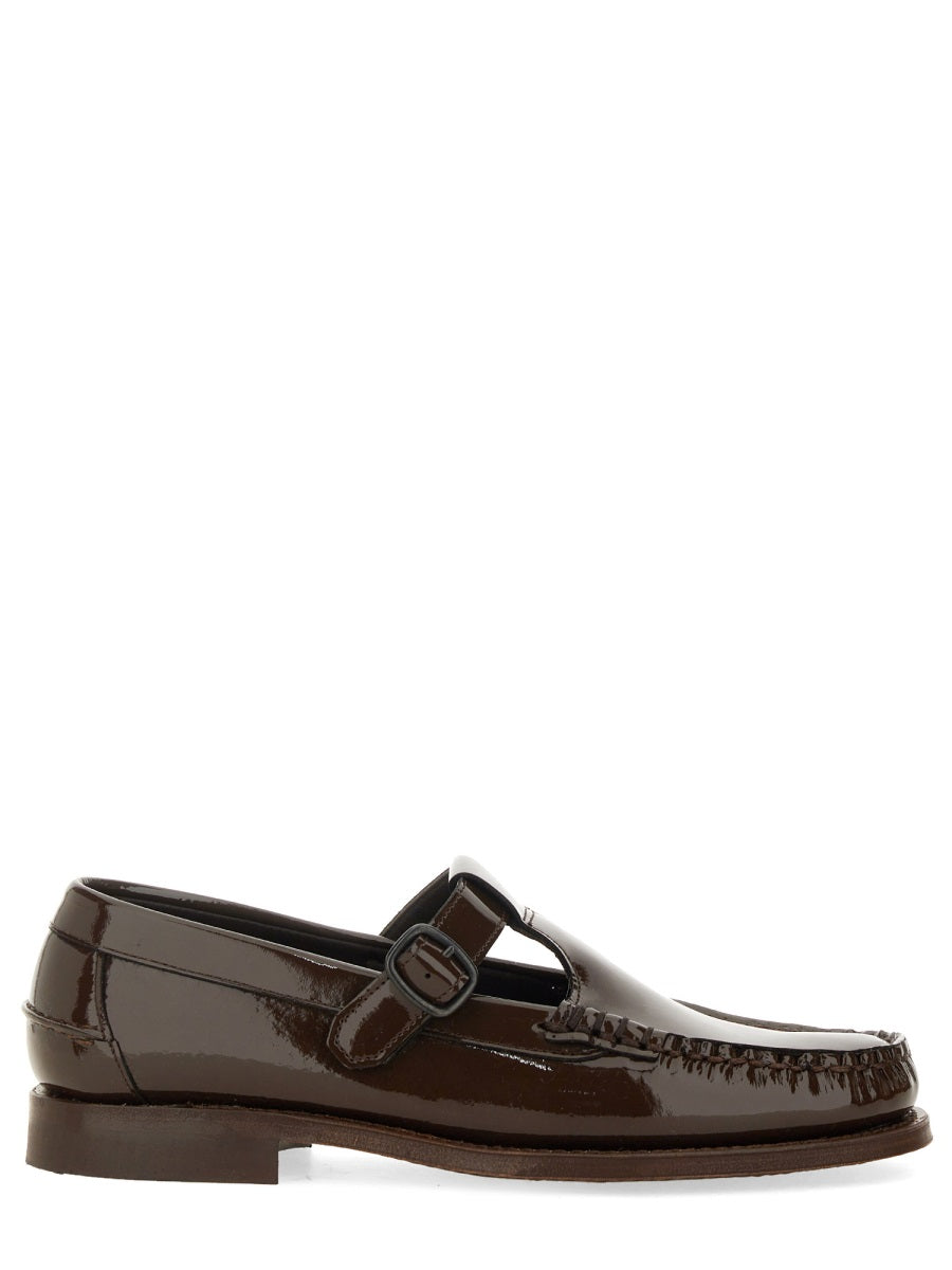 HEREU Classic Moccasin T-Bar Loafers