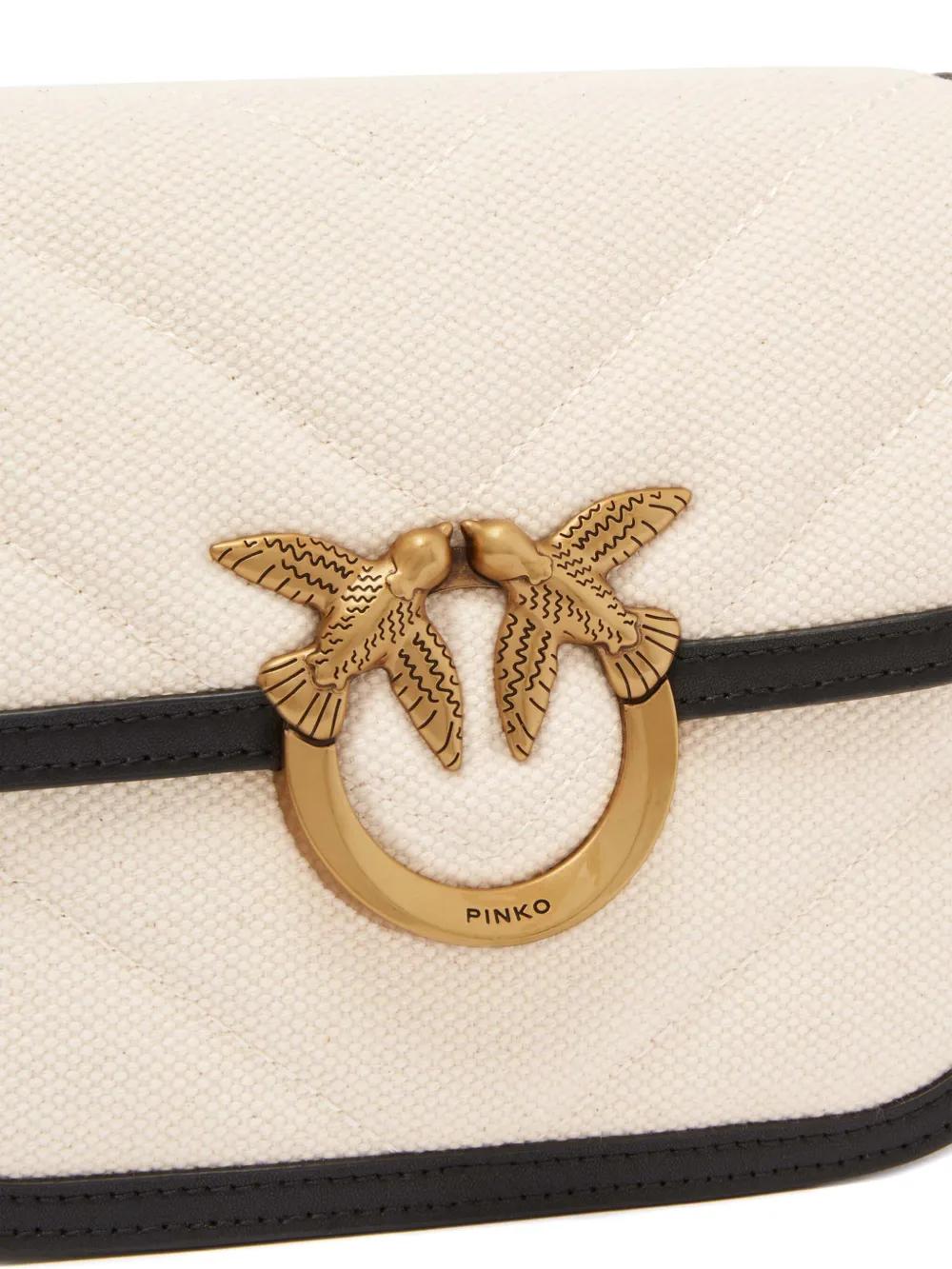 PINKO Leather Crossbody Handbag