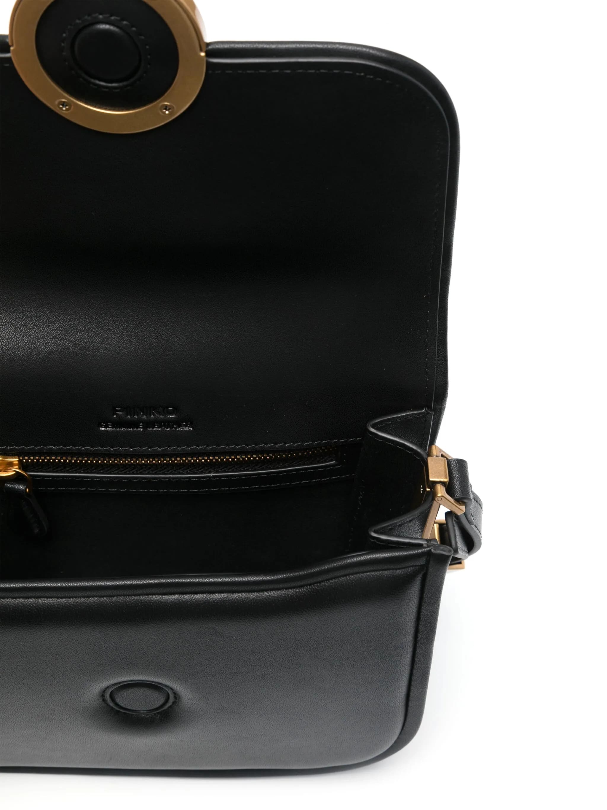 PINKO Leather Crossbody Handbag