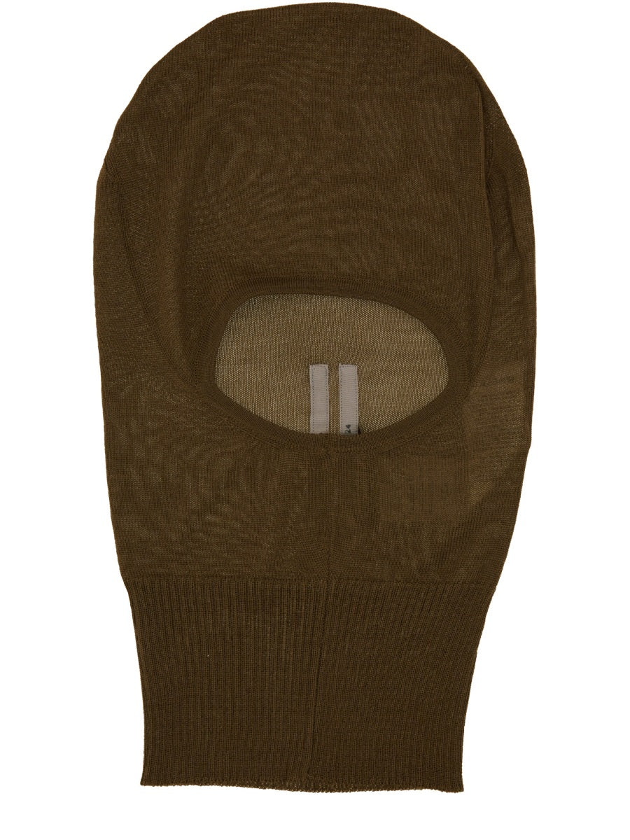 RICK OWENS Knit Balaclava for Men - FW24 Collection
