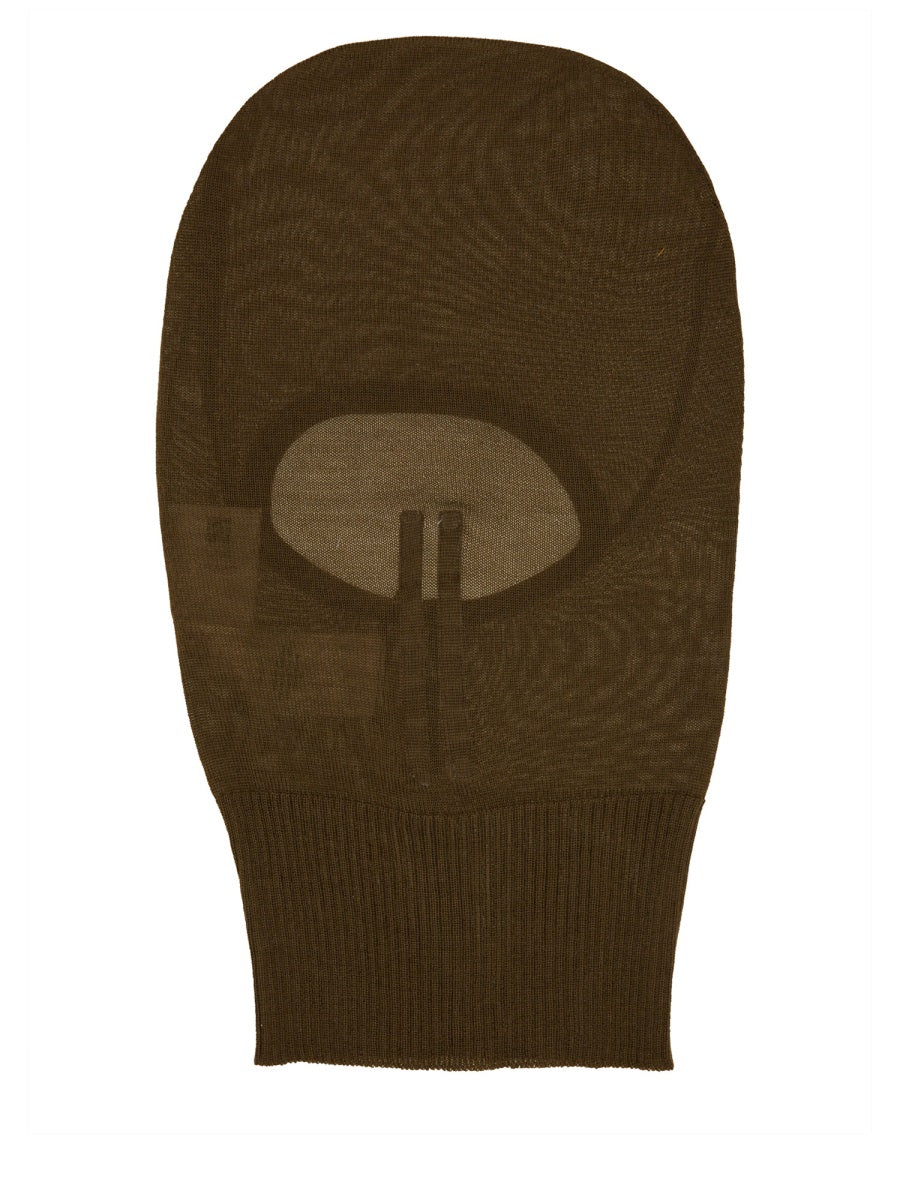 RICK OWENS Knit Balaclava for Men - FW24 Collection