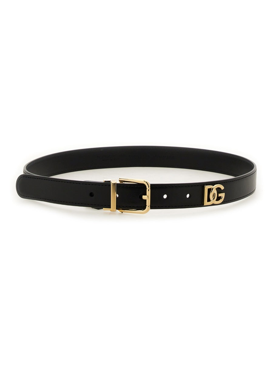 DOLCE & GABBANA Logo Belt for Women