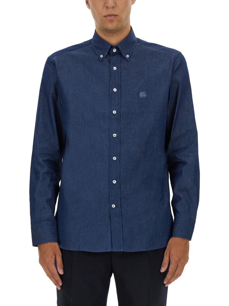 ETRO Cotton Shirt for Men - Size 41