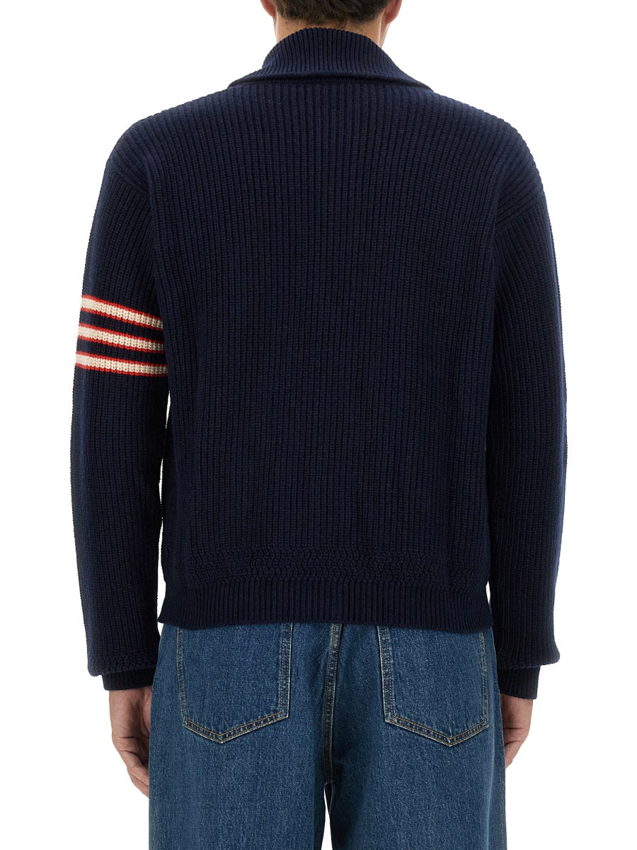 BALLY Men's Merino Wool Cardigan - Size 50