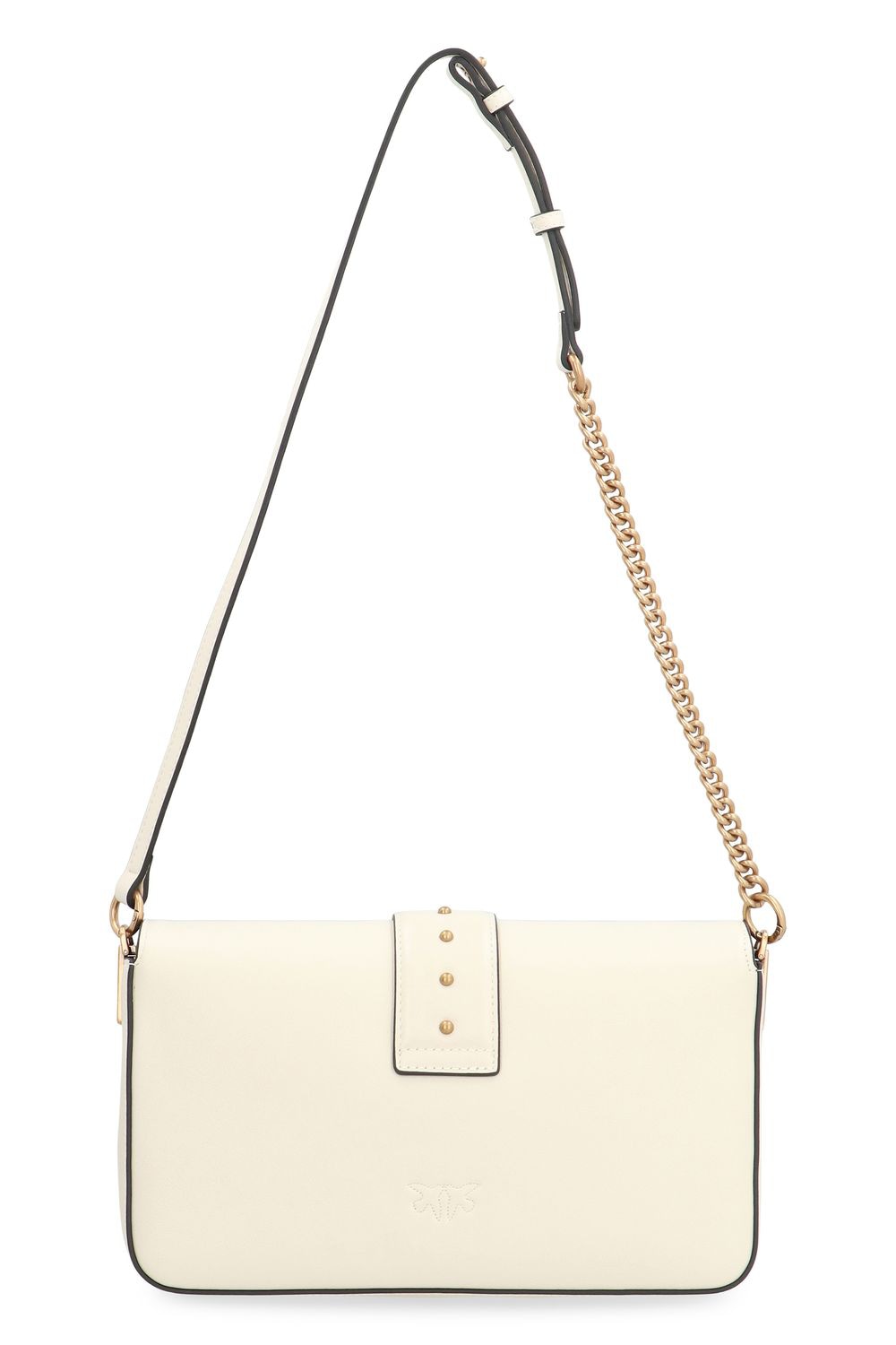 PINKO Slouchy Leather Crossbody Handbag - 27cm Width