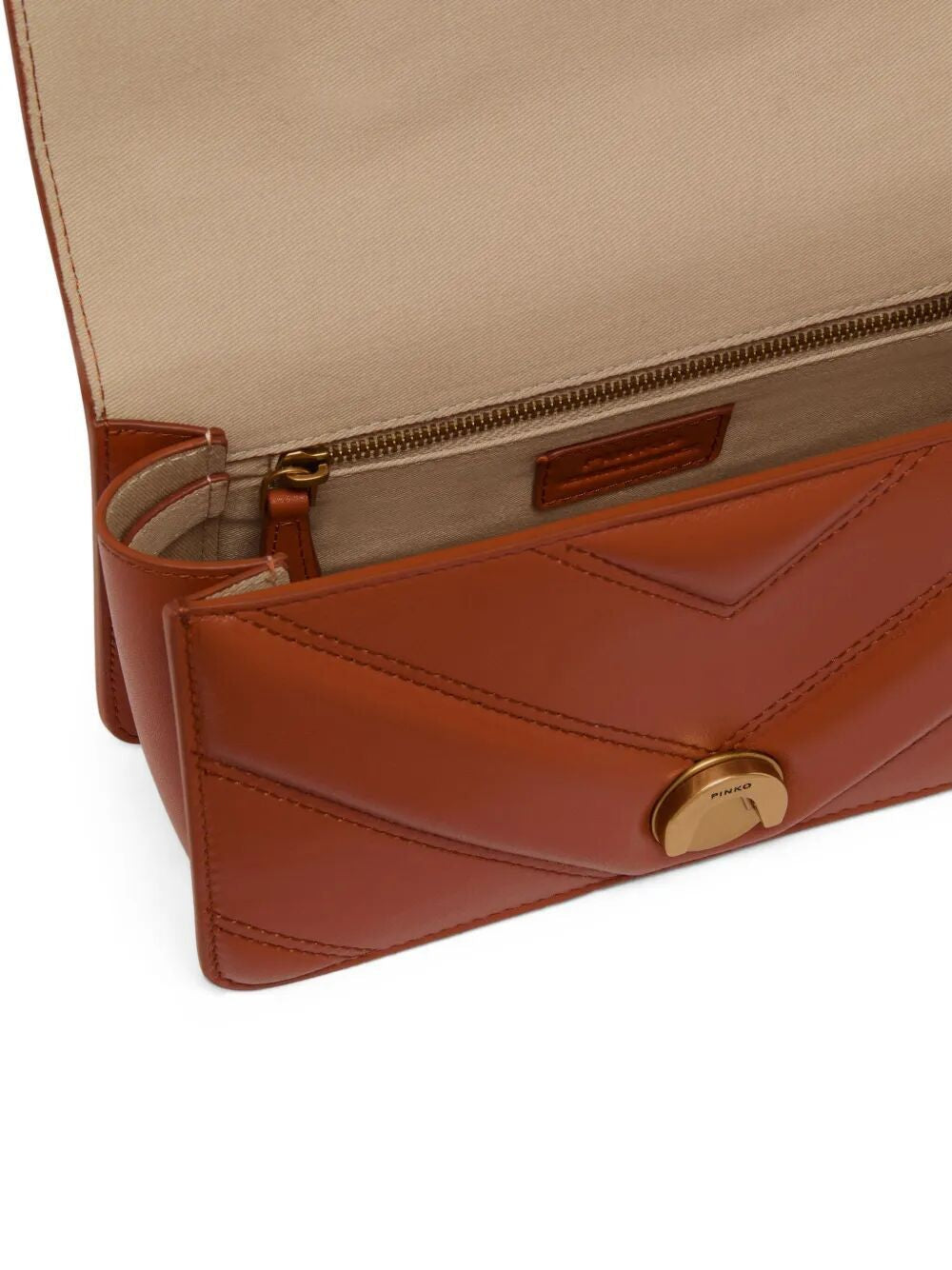 PINKO Mini Leather Crossbody Handbag