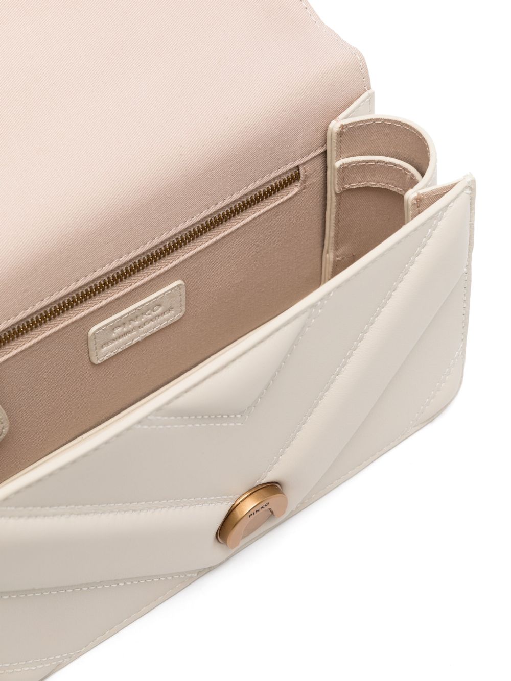 PINKO Stylish and Versatile Handbag with Foldover Top