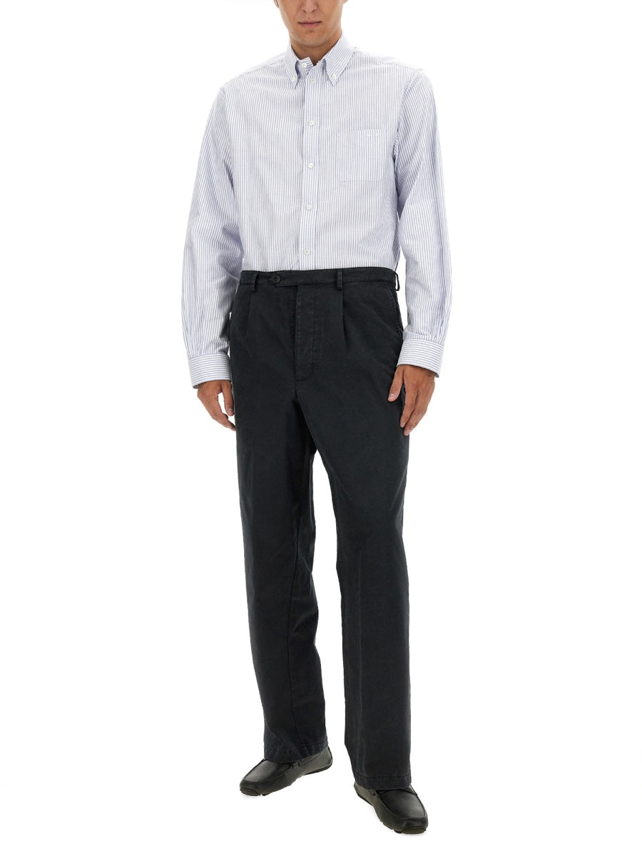 BALLY Regular Fit Shirt with Logo - Size 48