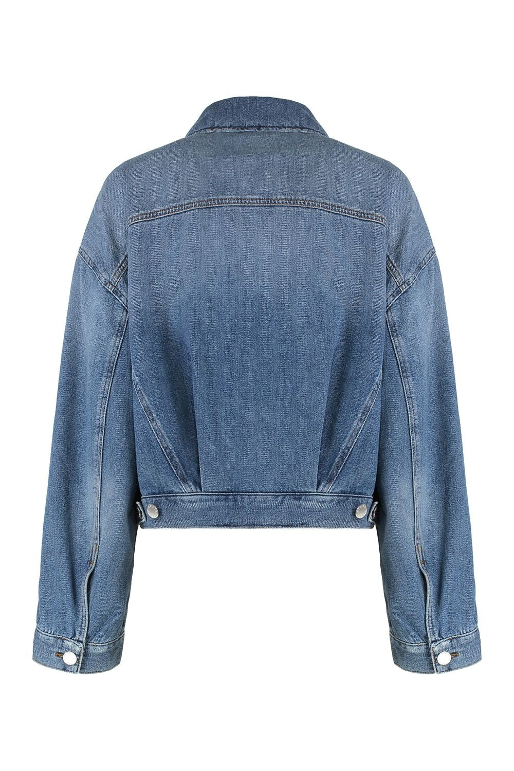 PINKO Women's Denim Jacket with Buttoned Pockets