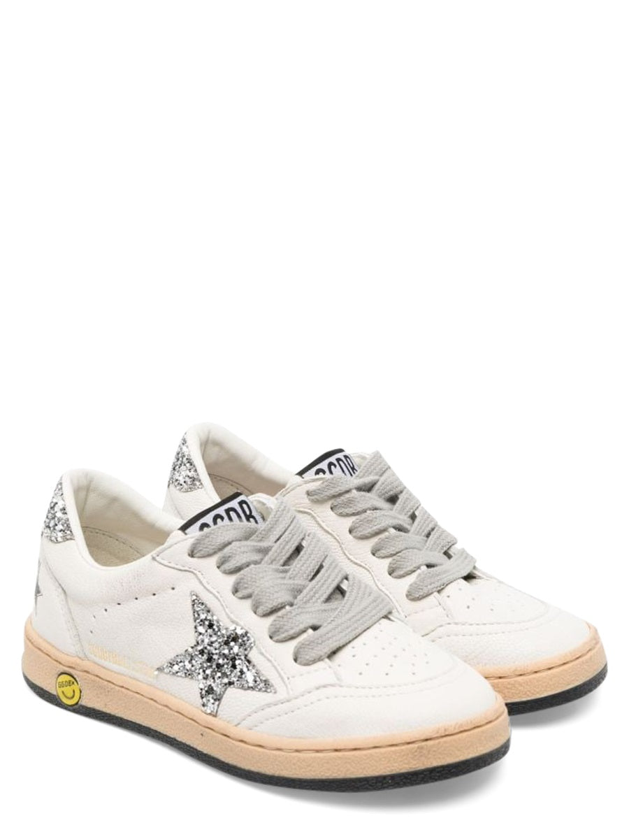 GOLDEN GOOSE Mini Leather Star Sneakers for Kids
