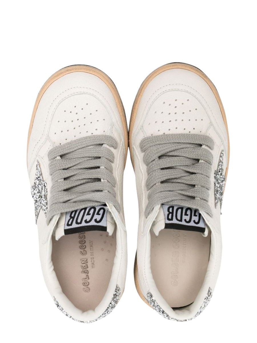 GOLDEN GOOSE Mini Leather Star Sneakers for Kids