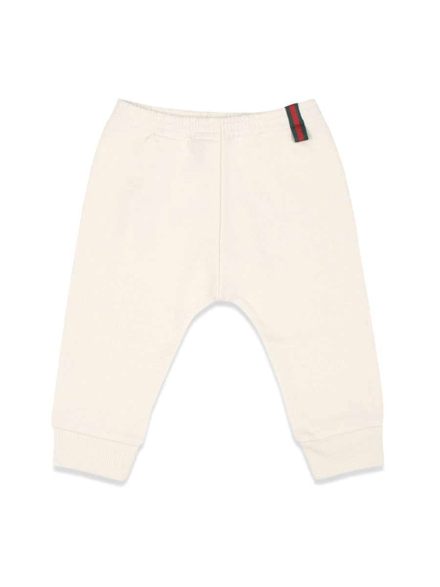 GUCCI Mini Ribbon-Detail Cotton Trousers
