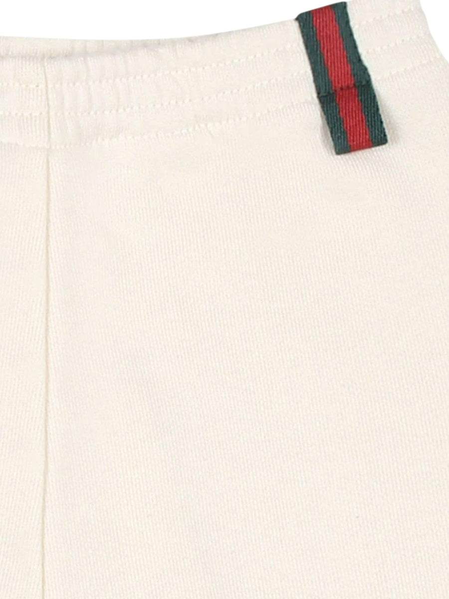 GUCCI Mini Ribbon-Detail Cotton Trousers
