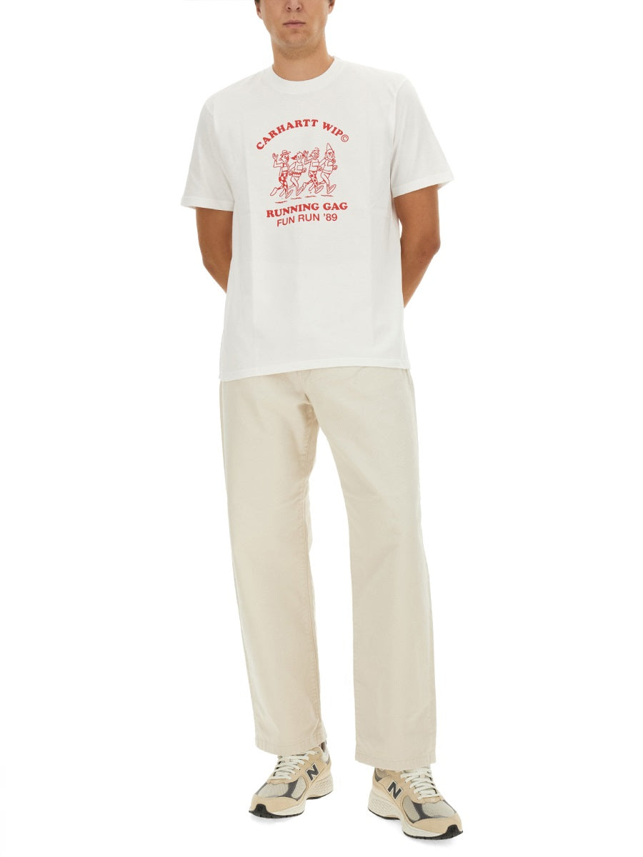 CARHARTT WIP Men's Organic Cotton Graphic T-Shirt - Size L