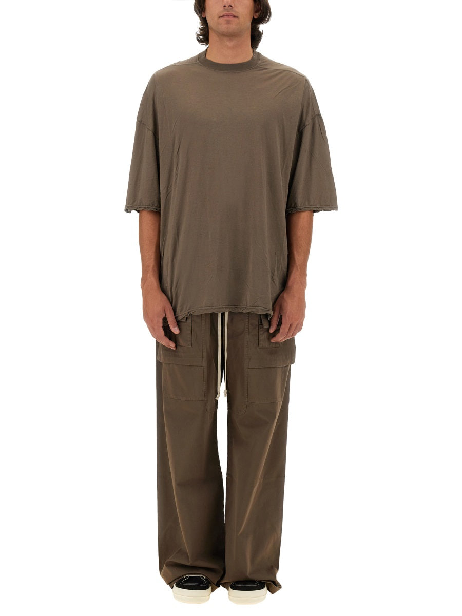 RICK OWENS DRKSHDW Oversized Fit T-Shirt - Tommy