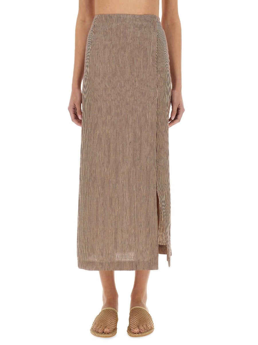 ALYSI Slim Fit Long Skirt - Size 40