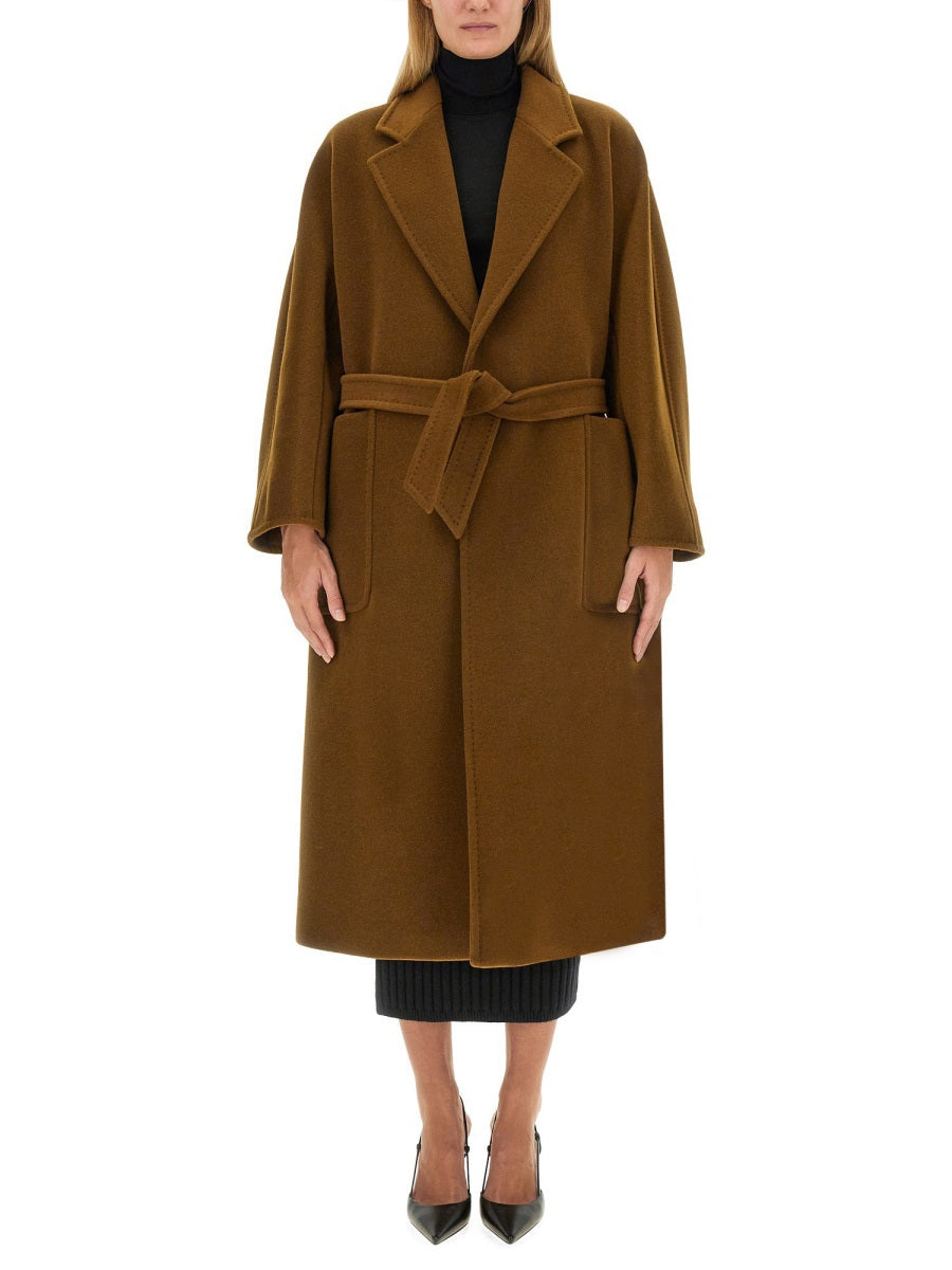 MAX MARA Elegant Camel Wool Jacket - Size 40