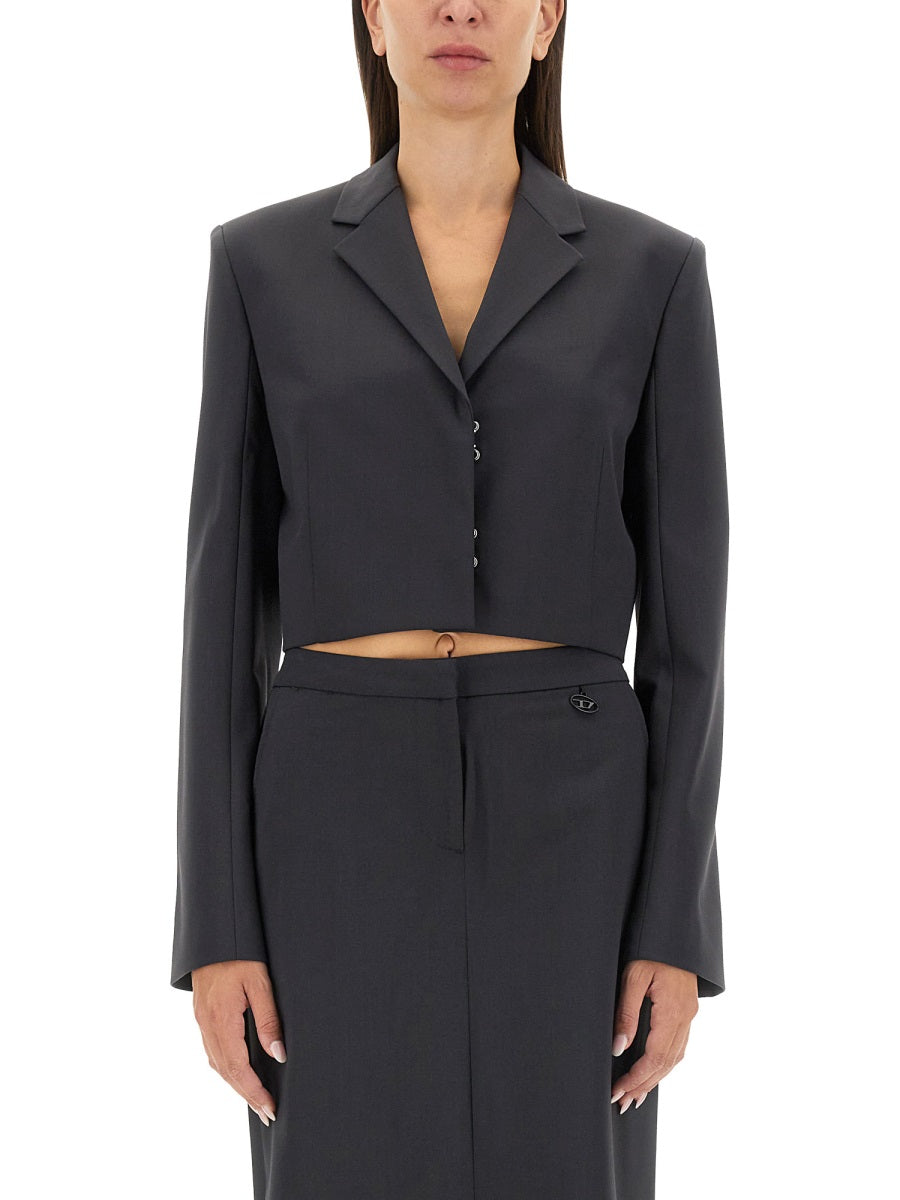 DIESEL Cropped Fit Mini Jacket