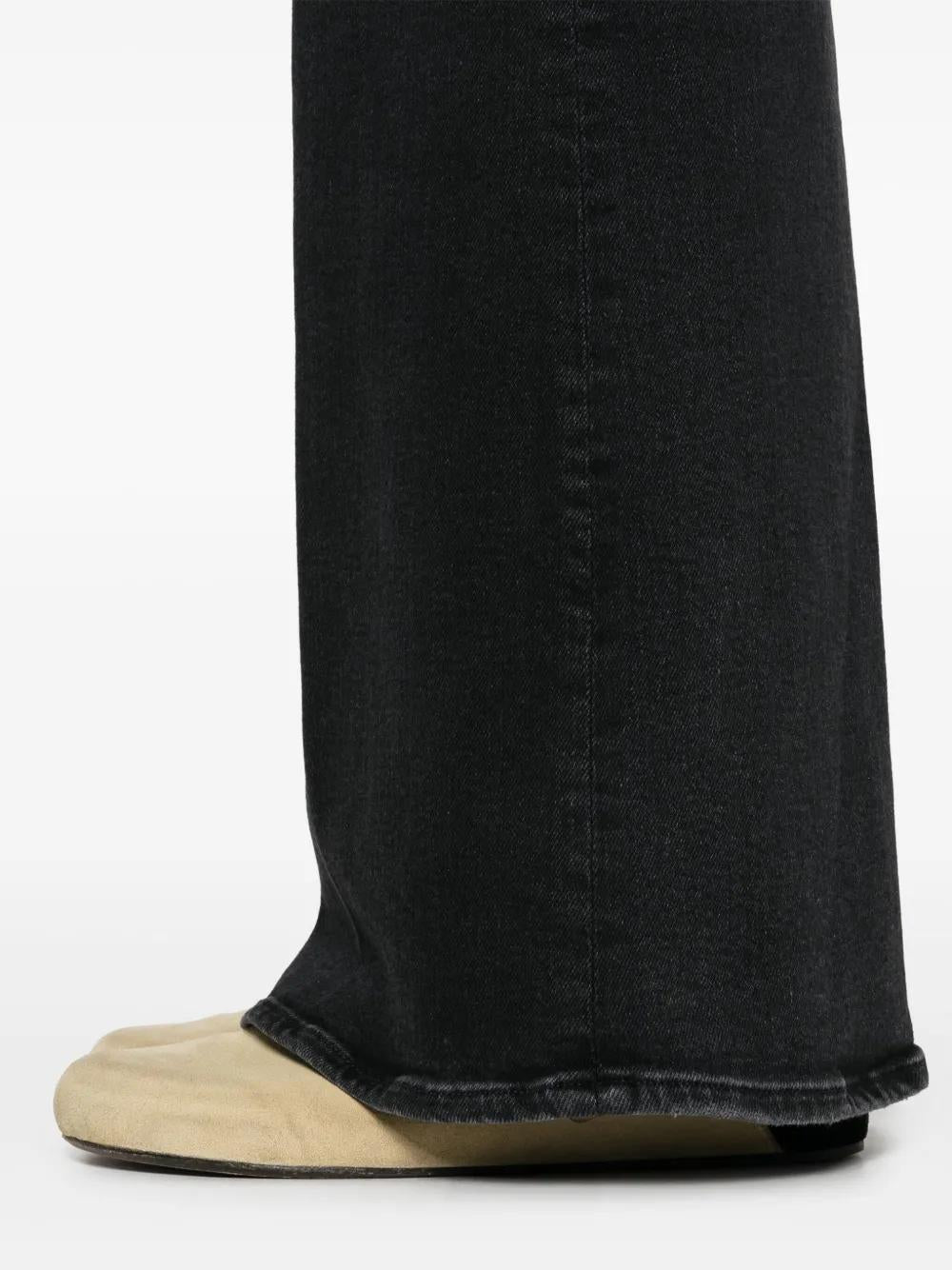 MOTHER The Hustler Roller Sneak Women's Flares & Bell Bottoms