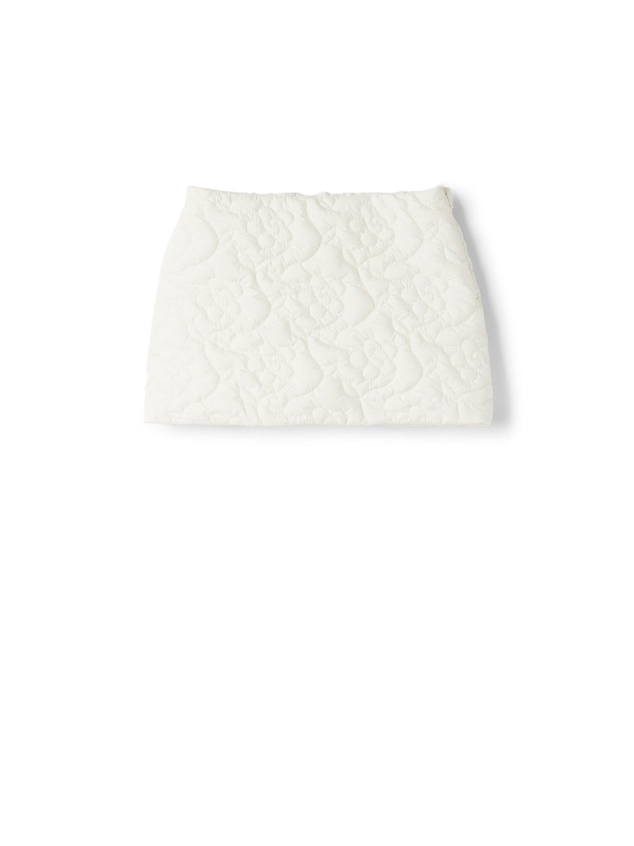 IL GUFO Quilted Mini Skirt for Girls - FW24 Collection