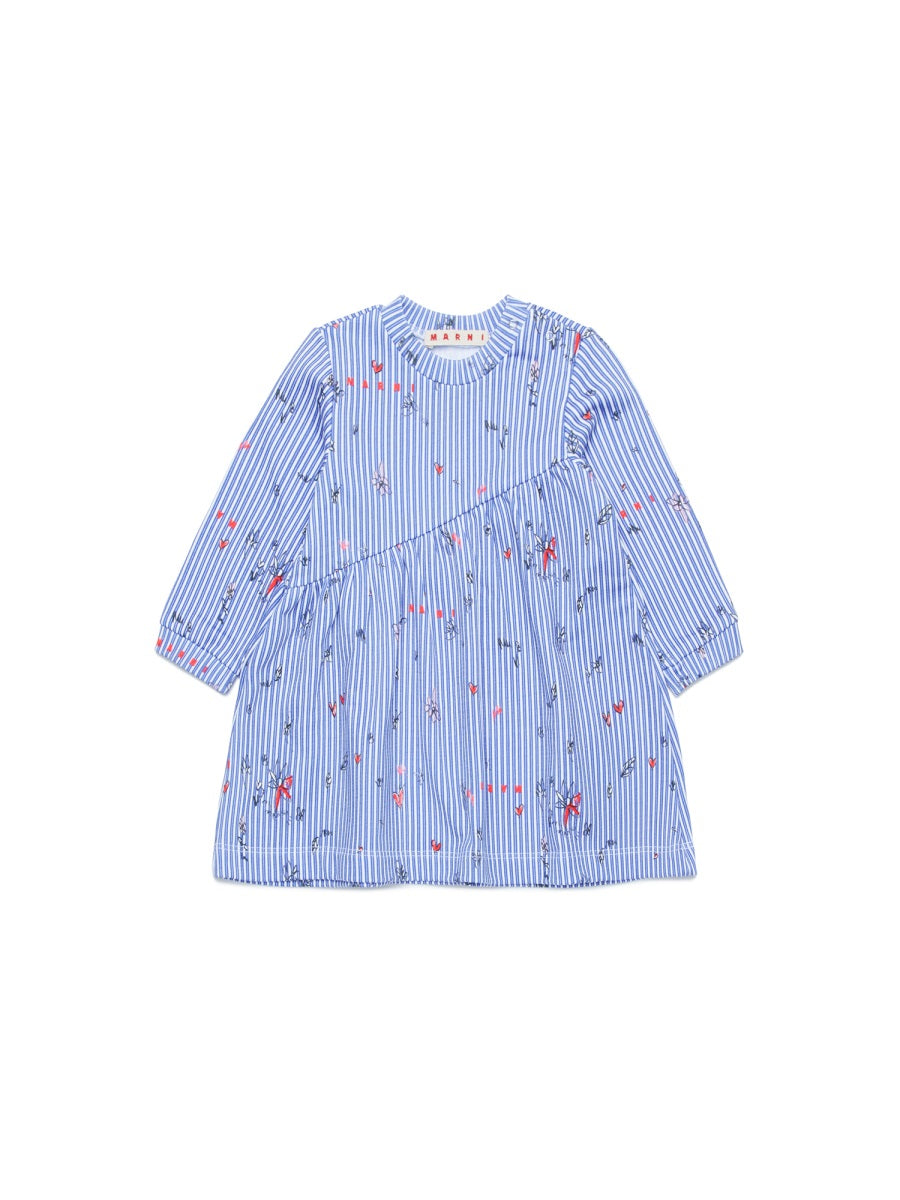 MARNI Mini Cotton Dress for Baby Girls - FW24 Collection