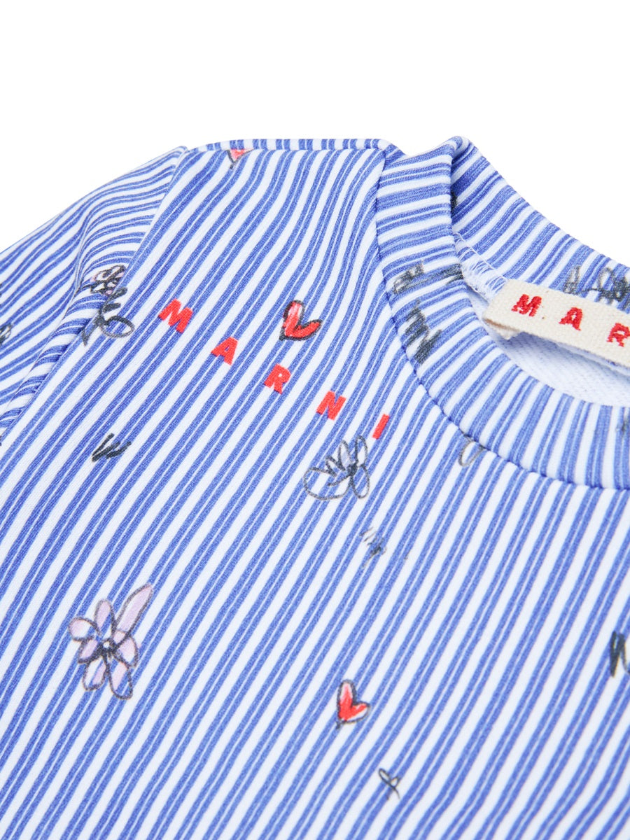 MARNI Mini Cotton Dress for Baby Girls - FW24 Collection