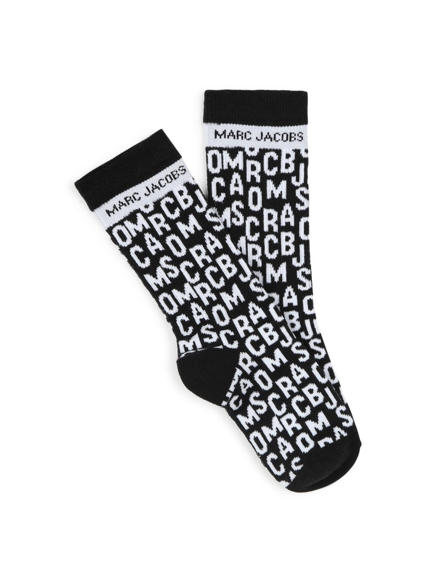 MARC JACOBS Lettering Socks for Kids - FW24