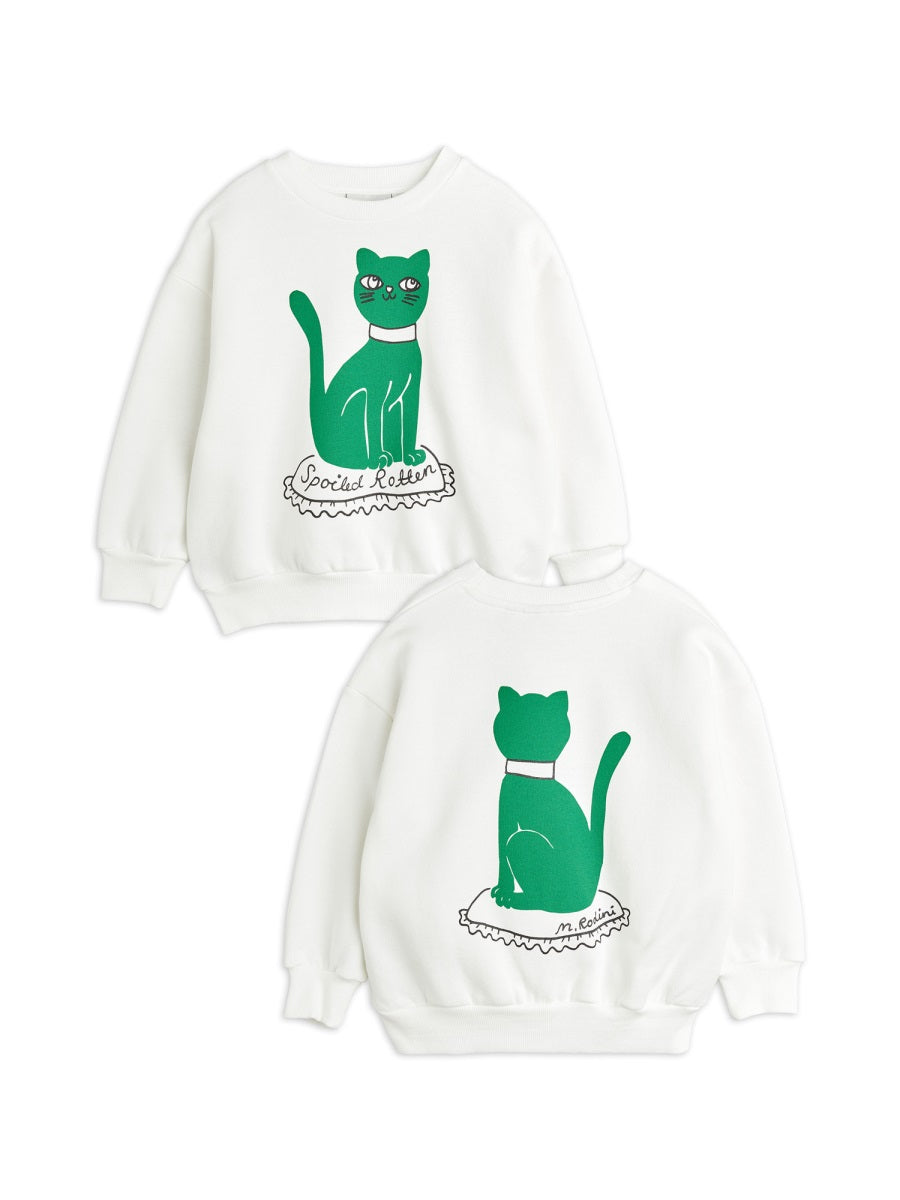 MINI RODINI Mini Cat Print Sweatshirt - Chapter 1