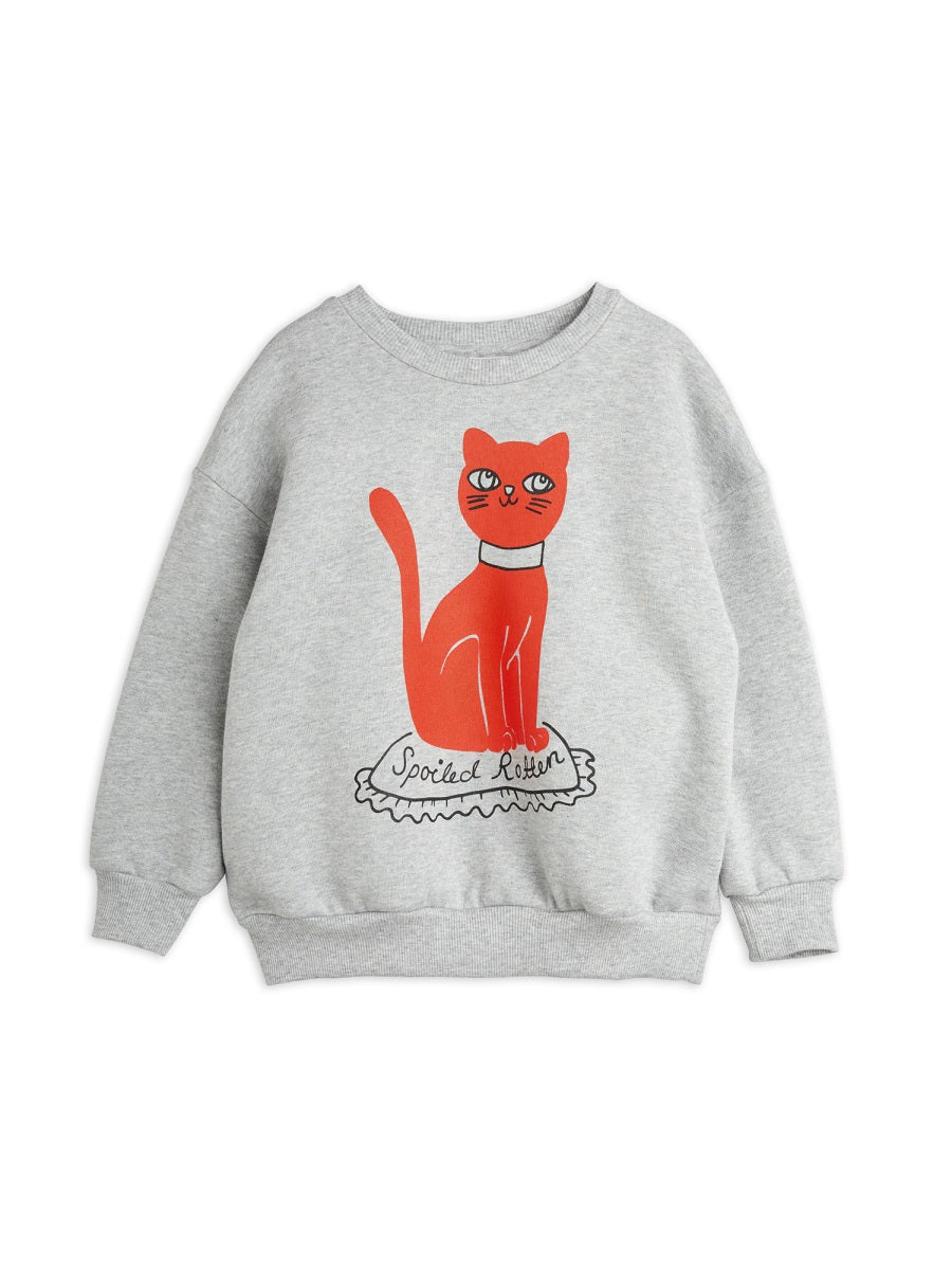 MINI RODINI Mini Cat Sweatshirt for Kids - Chapter 1