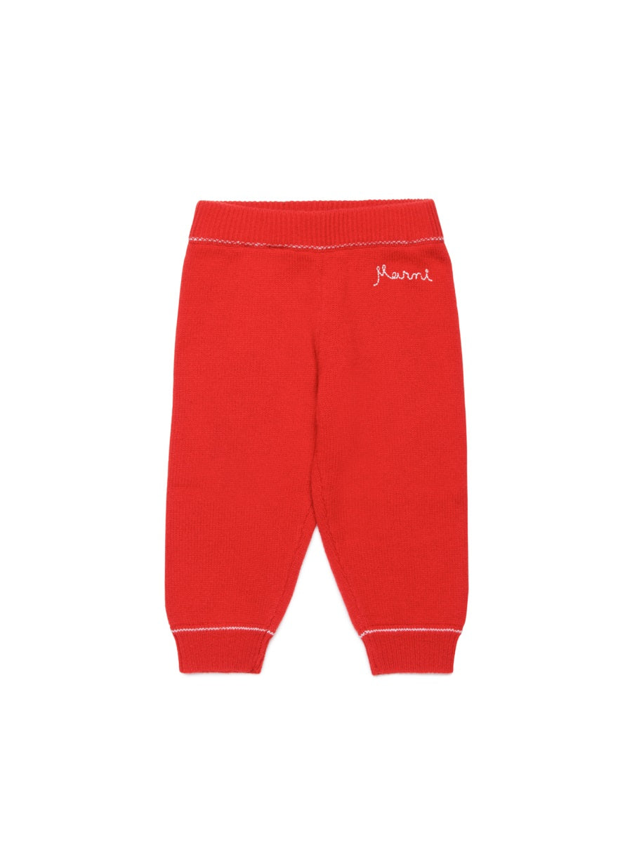 MARNI Mini Cashmere Blend Trousers for Baby