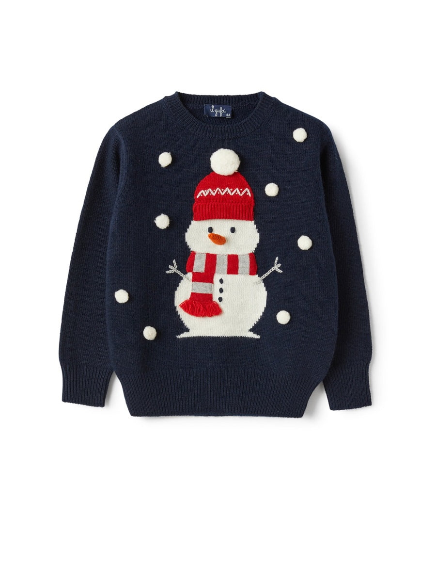 IL GUFO Mini Tricot Knit Sweater