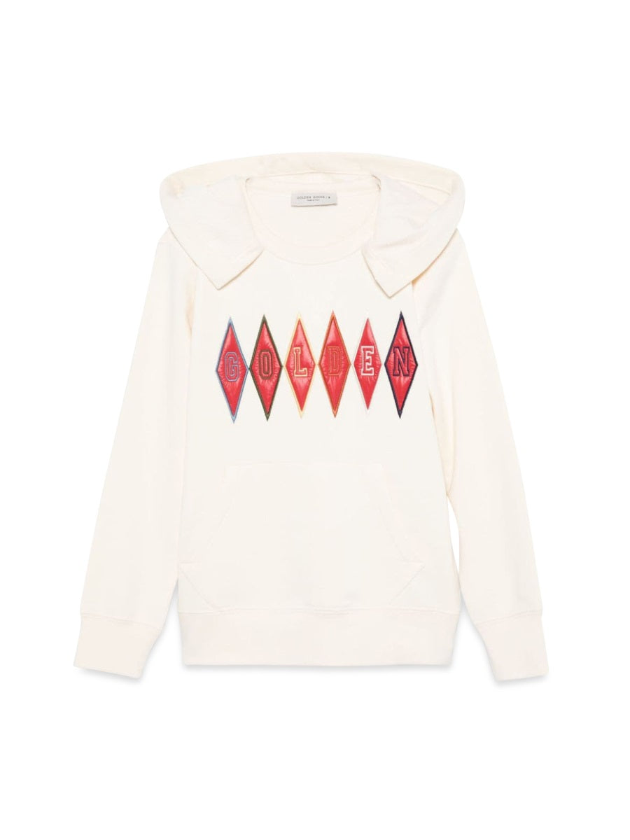 GOLDEN GOOSE Kids' Regular Hoodie - Mini Journey Style