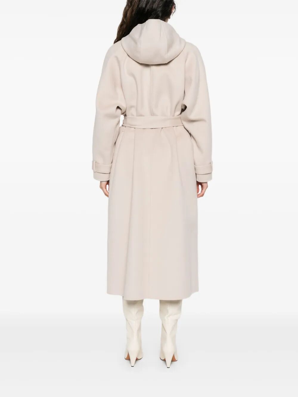 PINKO Belted Wool Blend Jacket for Women