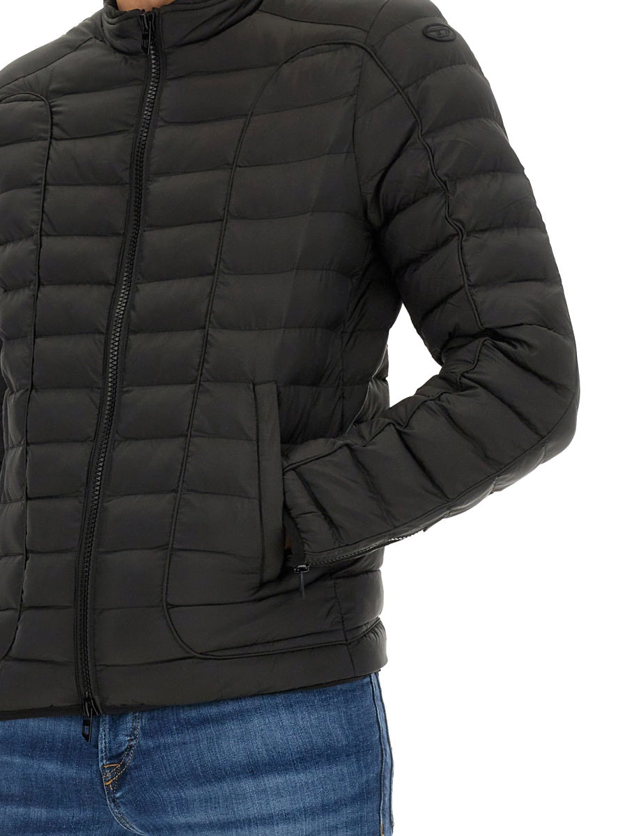 DIESEL Men's Mini Down Jacket - Size 48 IT