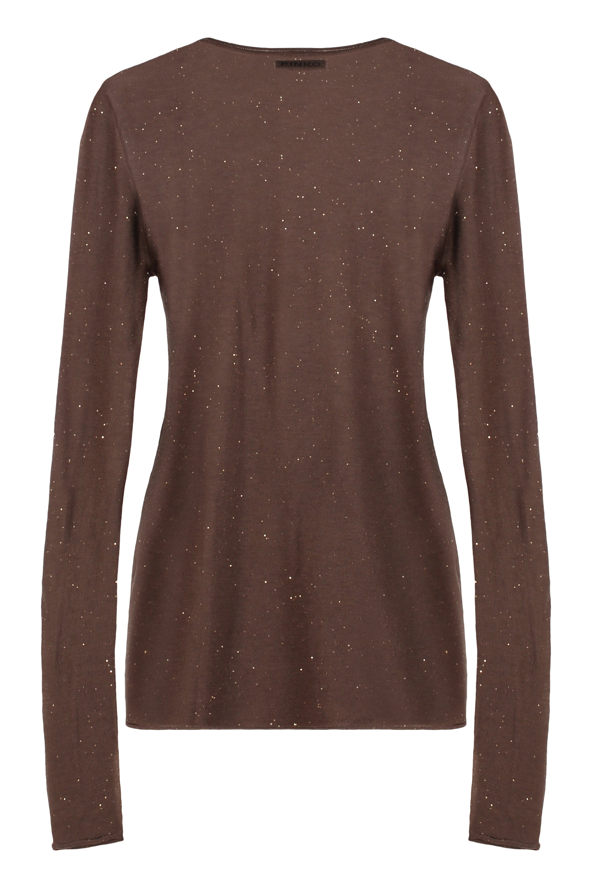 PINKO Long Sleeve Sequin Top