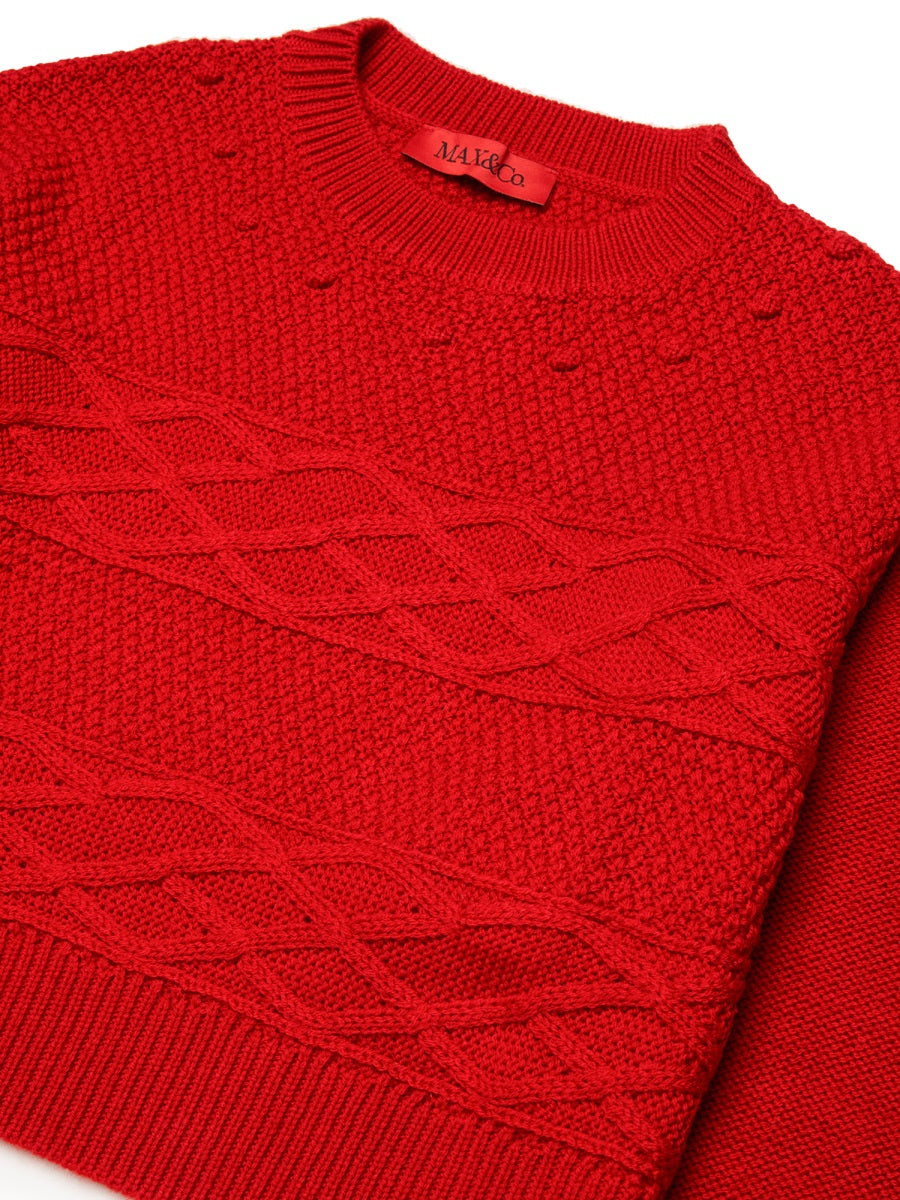 MAX&Co. Girls' Trendy Knit Shirt