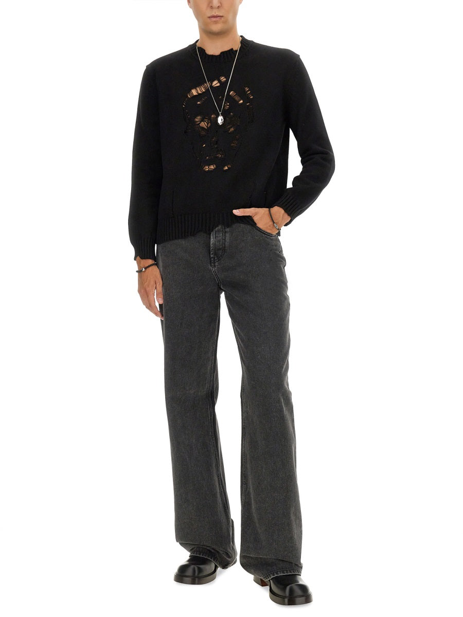 ALEXANDER McQUEEN Skull Graphic Shirt - Size L